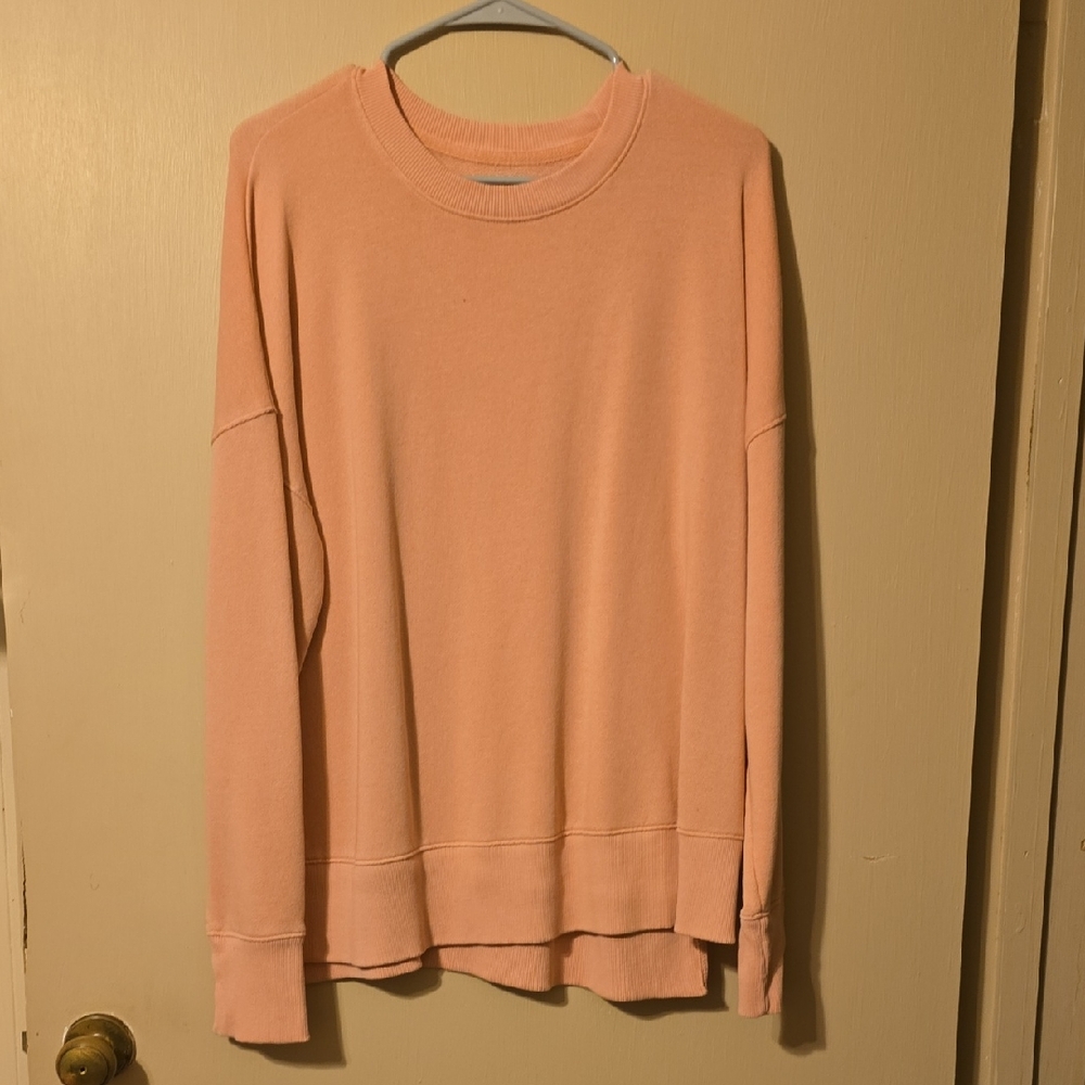 Time and Tru Peach Sweatshirt